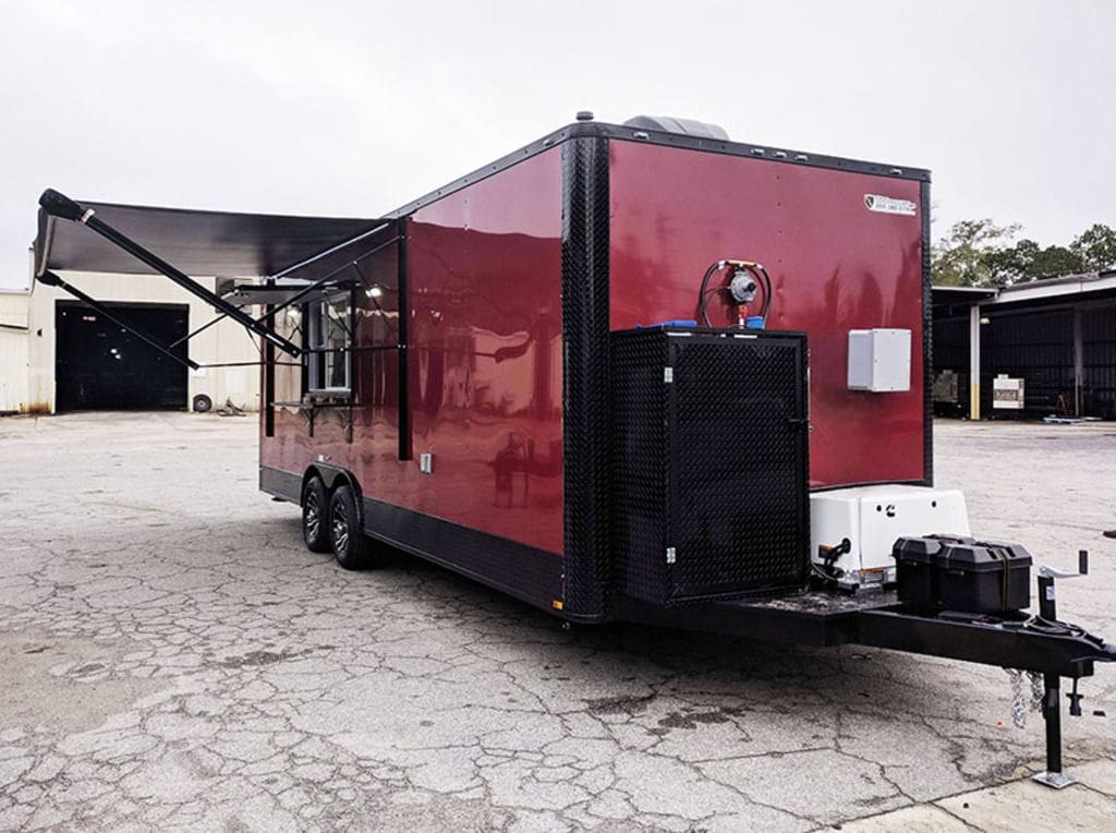 2025 Southern Dimensions 24- Concession Trailer- Gas – Fire Suppression-Hood-Refrigeration (SDG-215) - Image 2