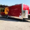 2025 Southern Dimensions 26' Red Concession trailer-Smoker w-Bathroom (SDG-220)
