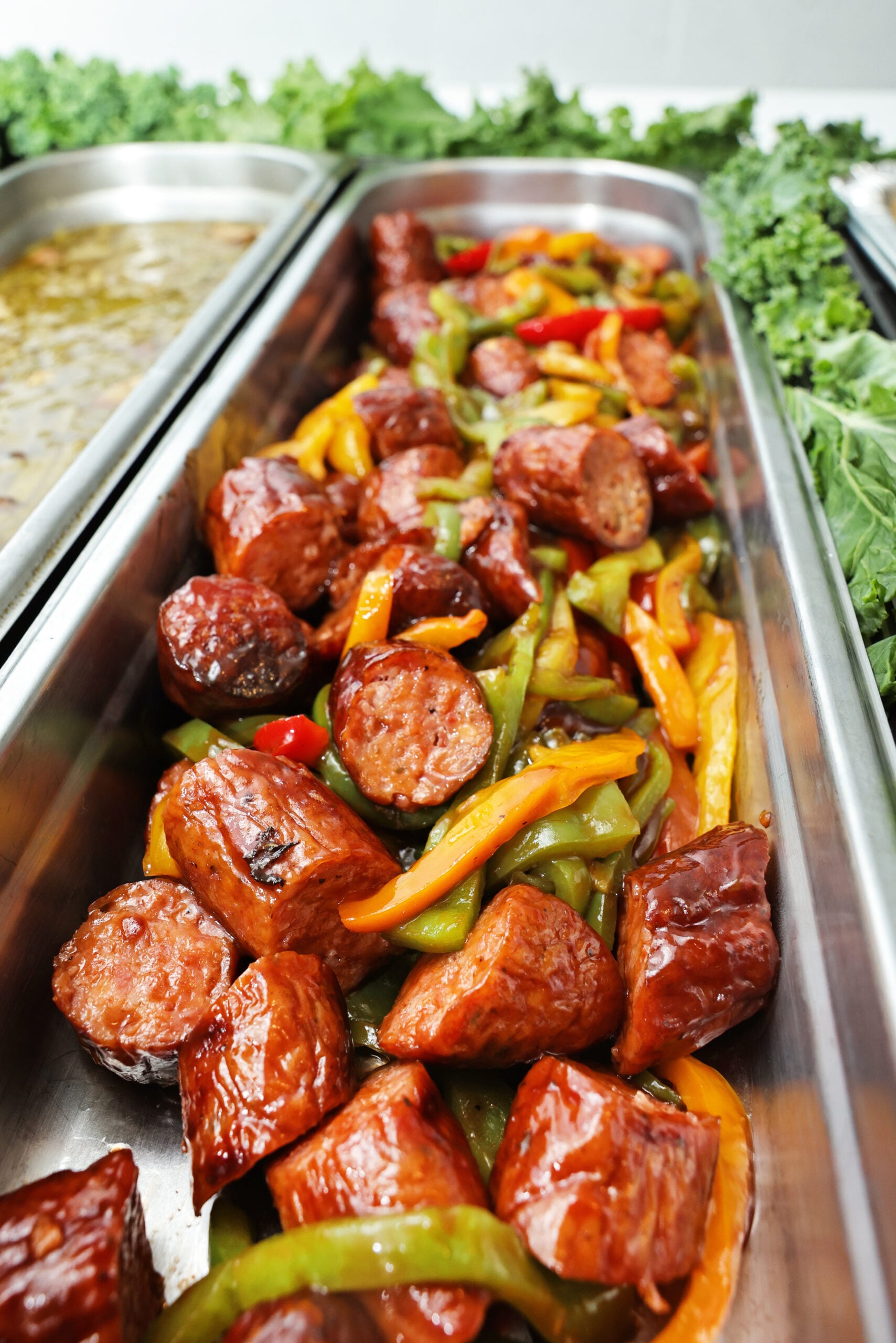 Branded serving counters