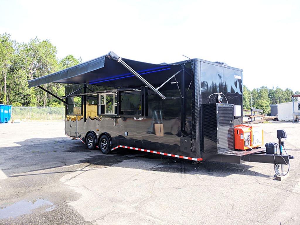 Southern Dimensions 28′ Vending Trailer with FEC 300 Installed (SDG-209)