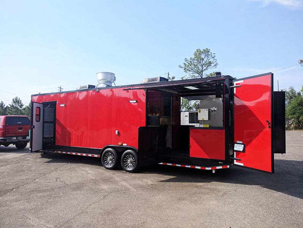 Southern Dimensions BBQ Concession Trailer – OLE Hickory PIT- Loaded (SDG-224)