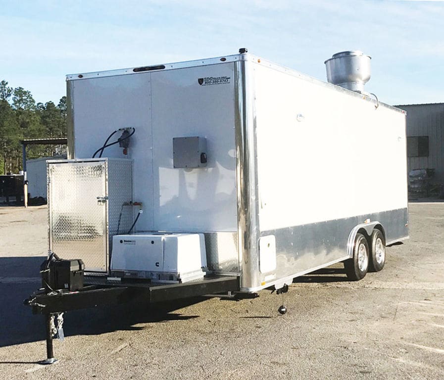 Southern Dimensions Concession Trailers 8.5X22 Loaded – Restaurant Equipment (SDG-265)