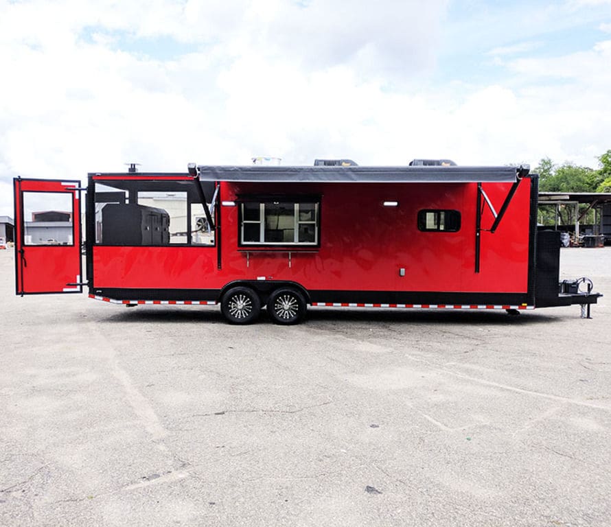 Southern Dimensions 28′- Fully Loaded Vending Trailer – Concession Trailer (SDG-301)