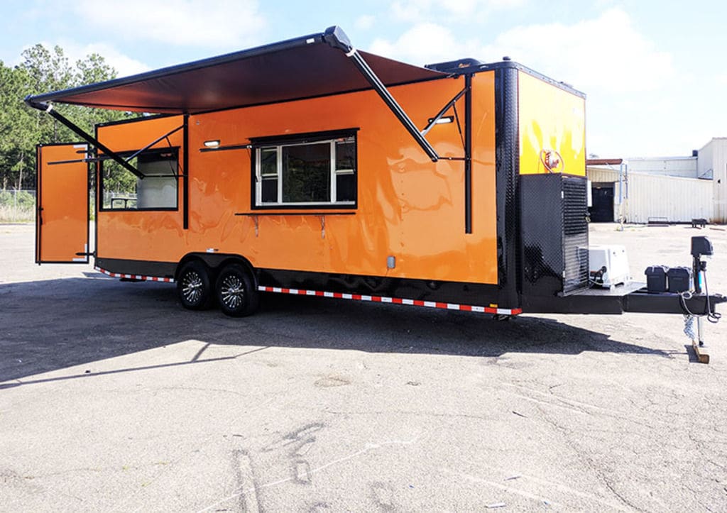 Southern Dimensions 26 Concession Vending Trailer with Ole Hickory ELIB Installed (SDG-501)