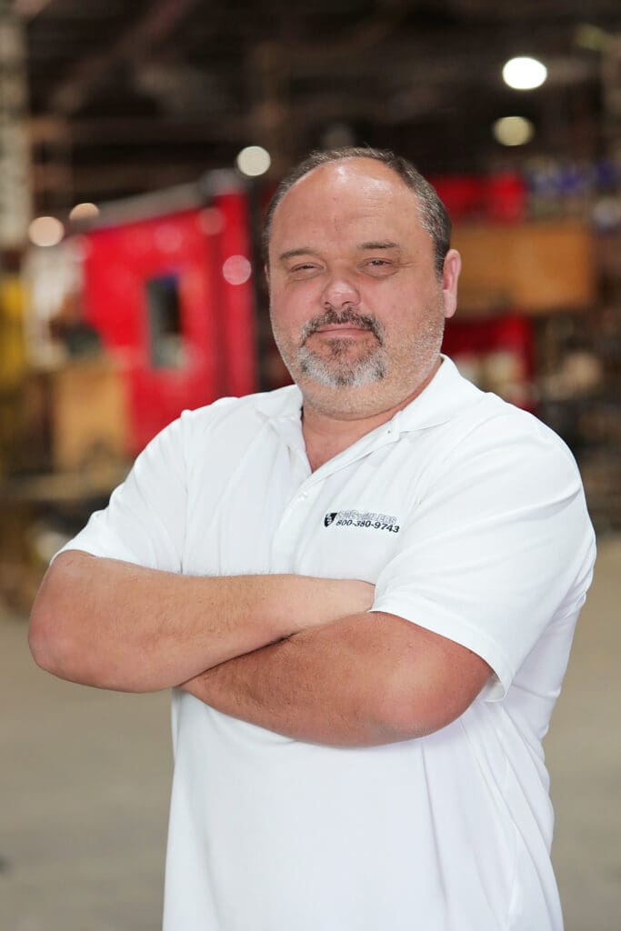 A member of the SDG Trailers team