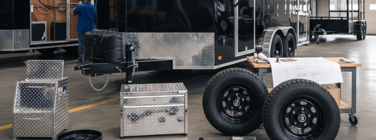 What Customization Options Are Available for Custom Trailers in Waycross?