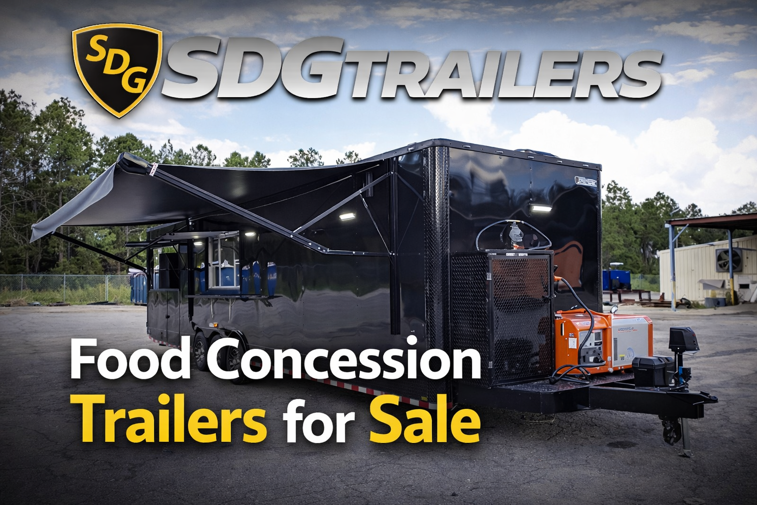 Food Concession Trailers for Sale: Build a Profitable Mobile Food Business with SDG Trailers