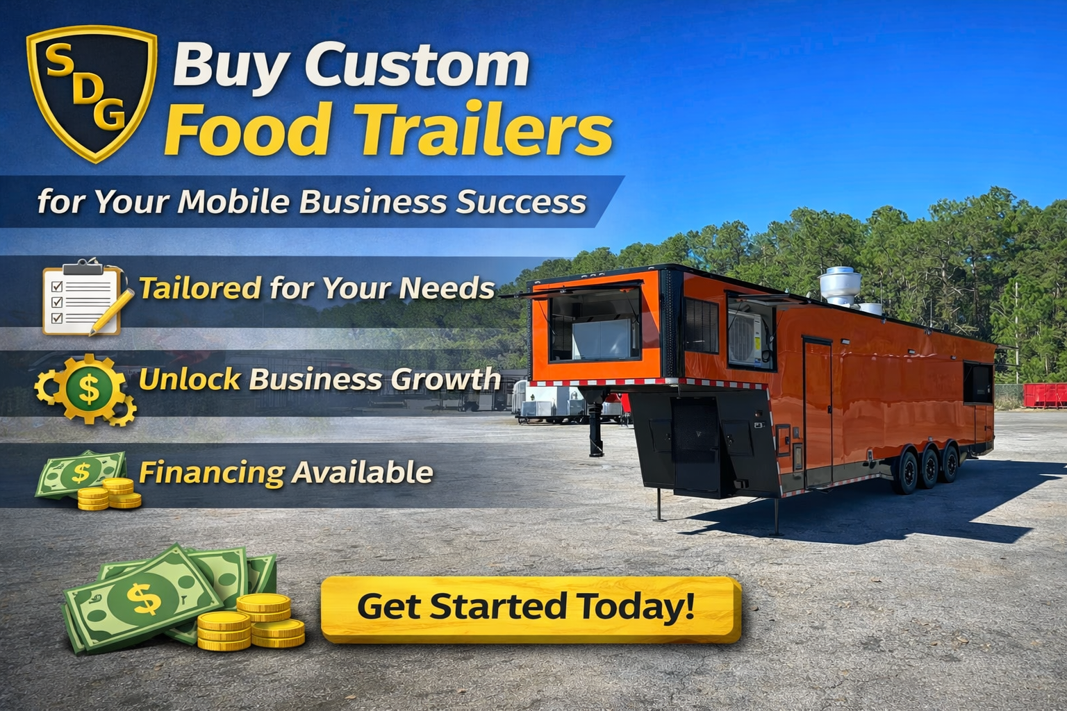 Buy Custom Food Trailers: A Practical Guide to Manufacturers, Customization, and Financing for Mobile Businesses