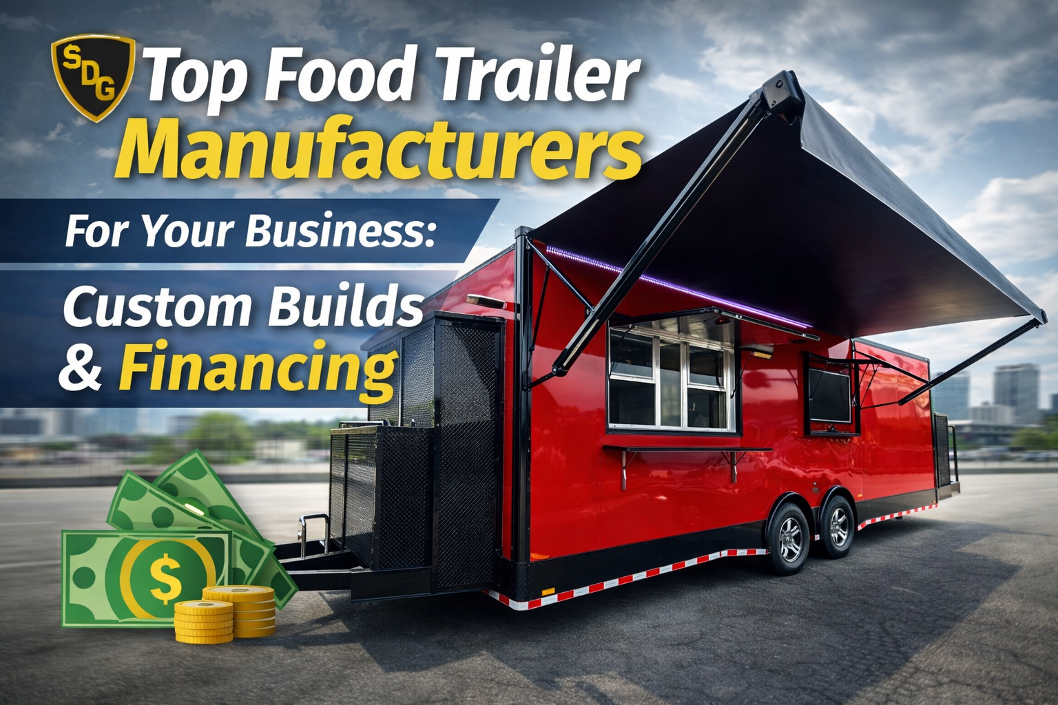 Top Food Trailer Manufacturers for Your Business: Custom Builds & Financing
